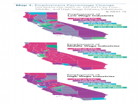 Map 1 Employment Percentage Change