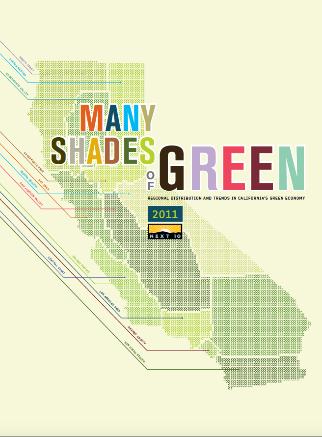 2011 Many Shades of Green Cover